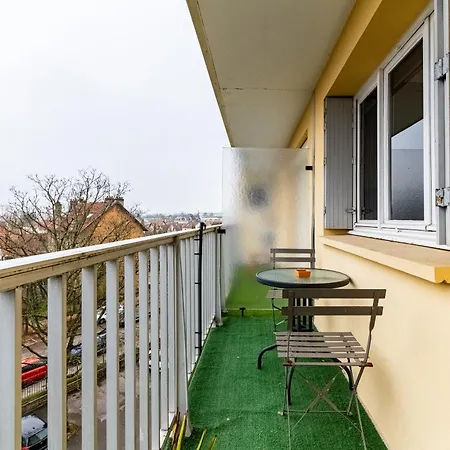 Appartement Parking Dijon Proche Centre Wilson Extérieur photo