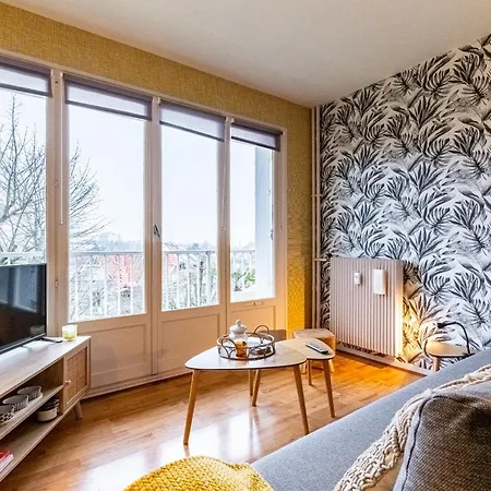 Appartement Parking Dijon Proche Centre Wilson Extérieur photo